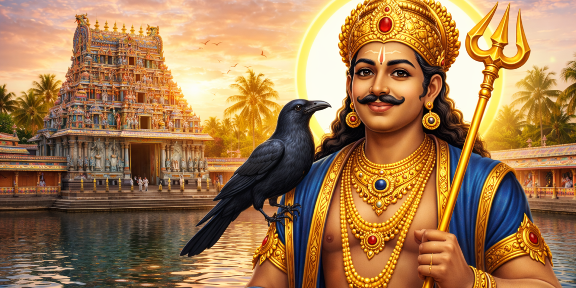 Sani Eswaran Temple & Sani Idol